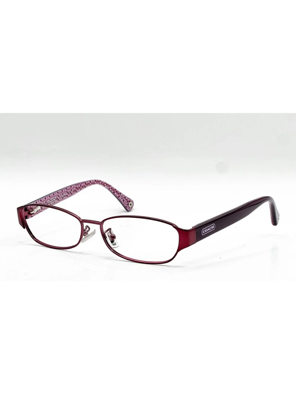 Coach HC 5018 9070 Satin Purple Butterfly Authentic Eyeglass Frames 53-15-135